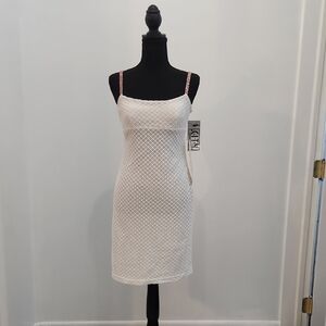 City Triangles Ivory Lace Dress